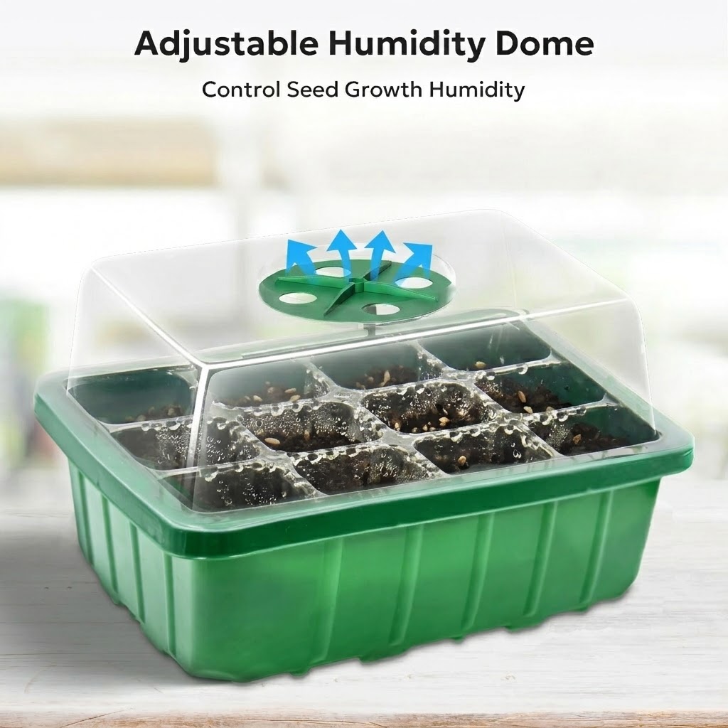 Kit Baki Semai Bibit Tinggi de - Humidity Dome Kit ulasan dan harga